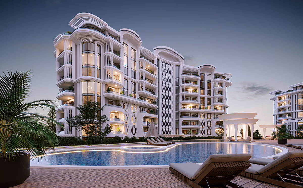 Luxury Apartments In A Complex With Full Facilities In Izmit 2