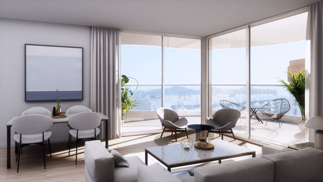 Properties with spacious balconies in Fuengirola , Spain 6