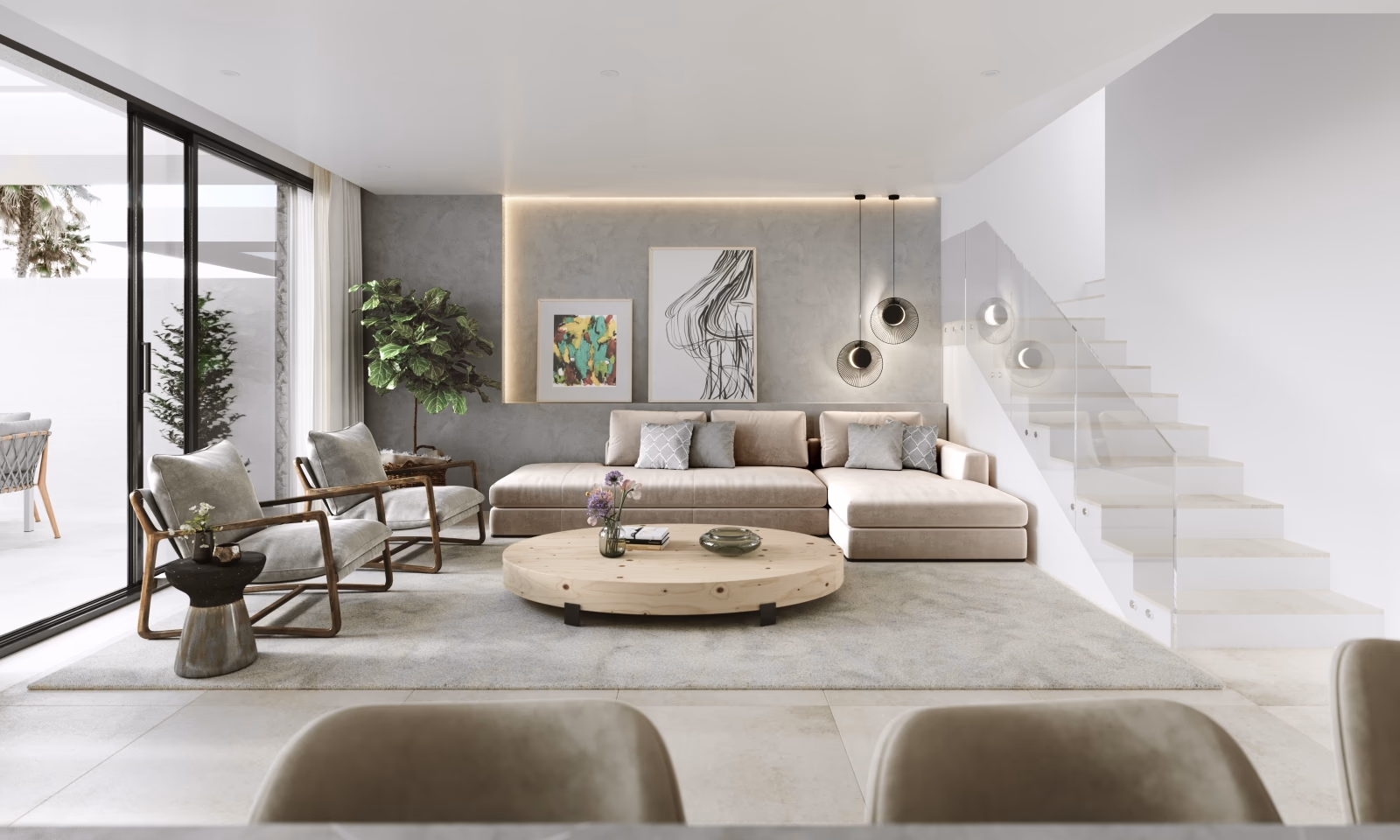 Flats in Complex with Large Garden Close to Beach in Estepona 7
