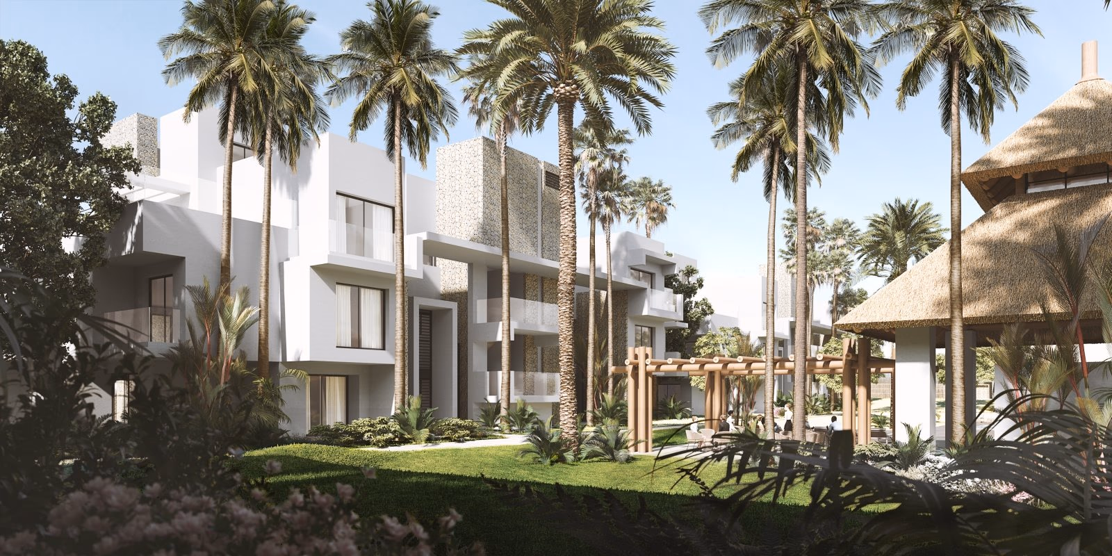 Flats in Complex with Large Garden Close to Beach in Estepona 2