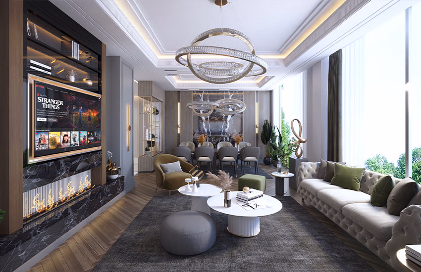 Unique full facilities apartments in Izmit 19