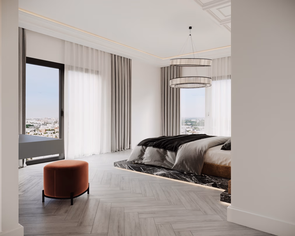 Flats featuring luxurious facilities and stunning views 6