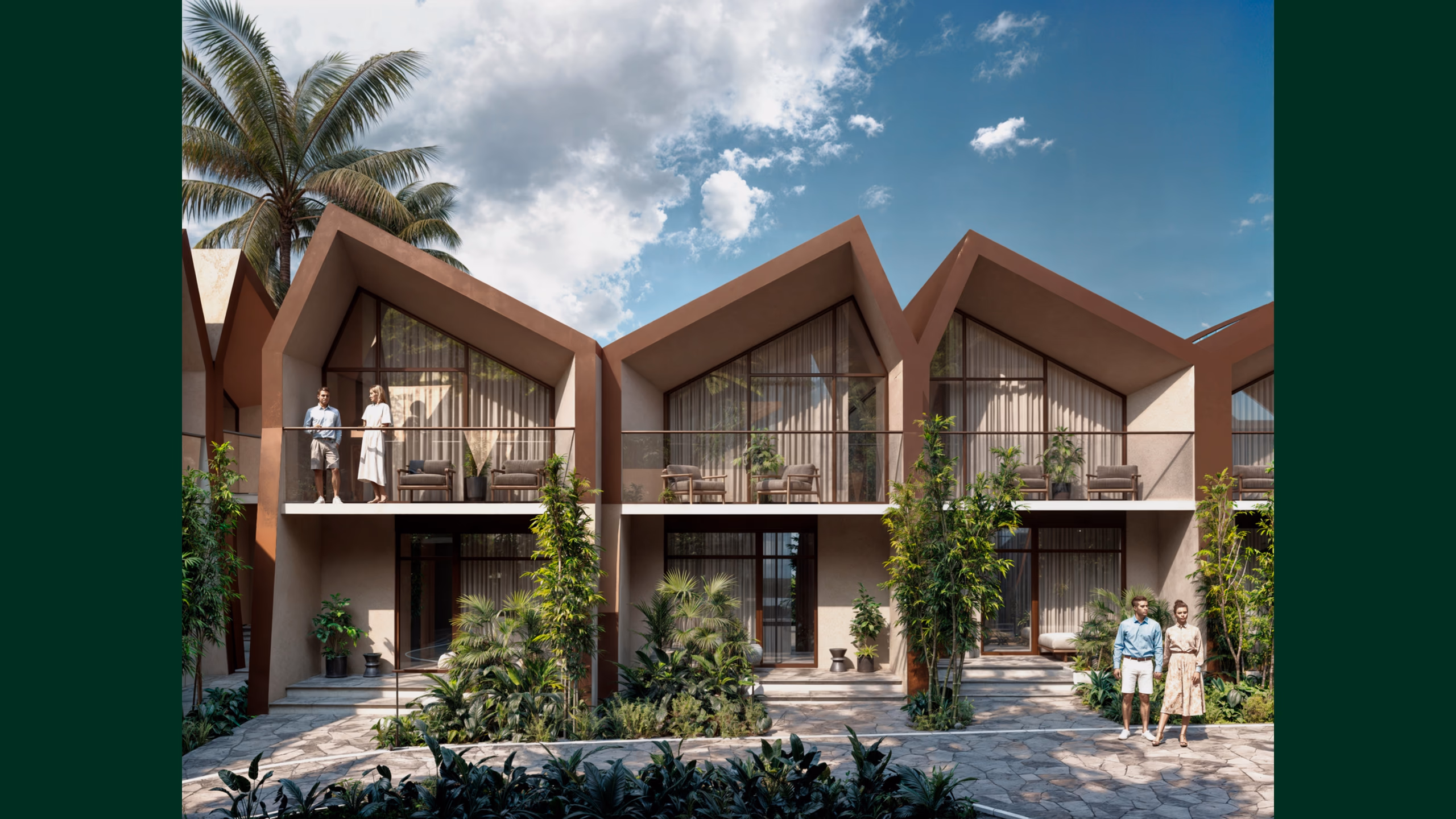 Modern Two-Story Tropical Sanctuary with Private Garden and Pool 2