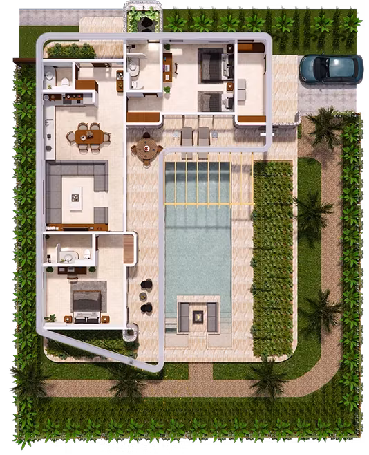Luxury Private Pool Villas in Paje Zanzibar 21