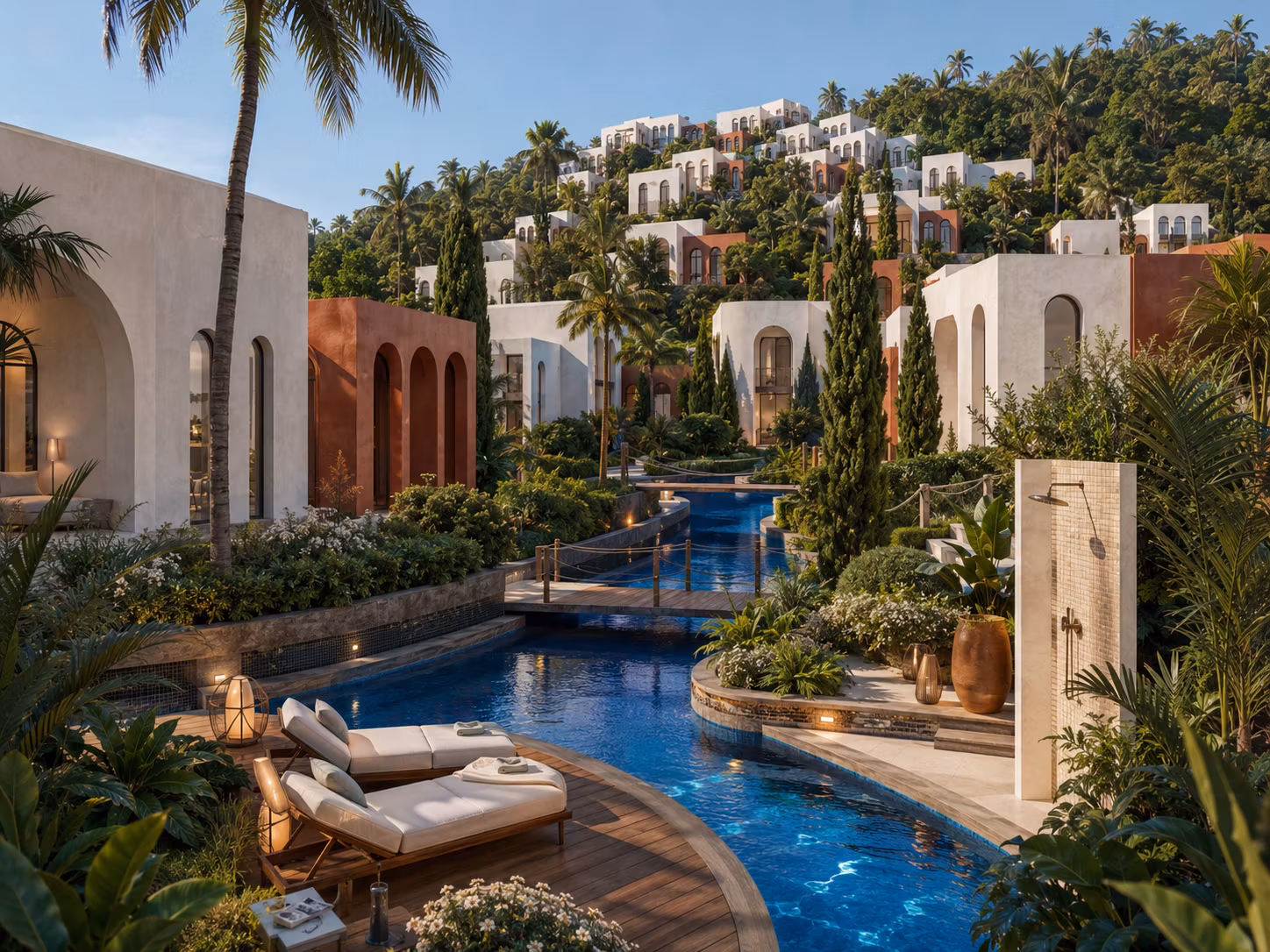 Moorish-Meets-Mediterranean Pool Villas in Koh Samui 6