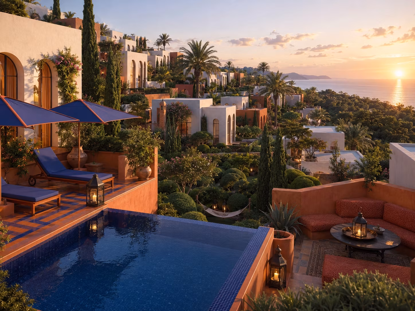 Moorish-Meets-Mediterranean Pool Villas in Koh Samui 14